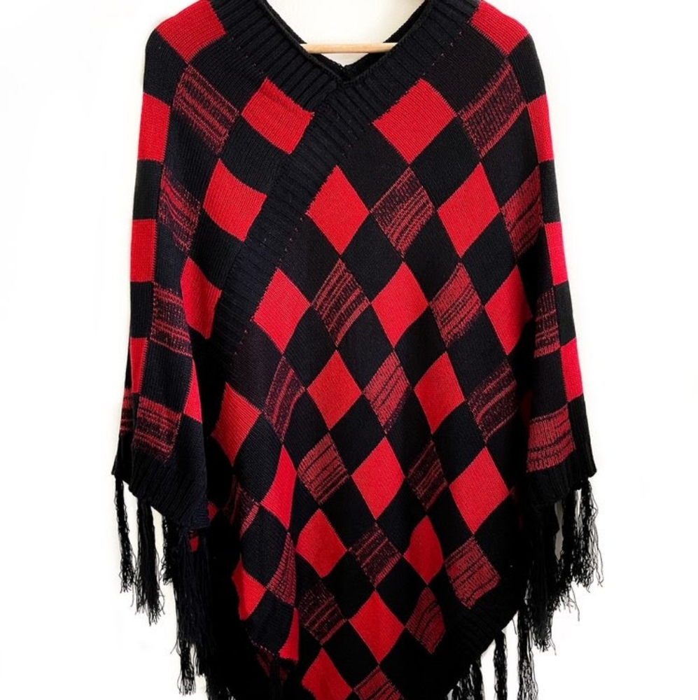 Buffalo Plaid Shawl